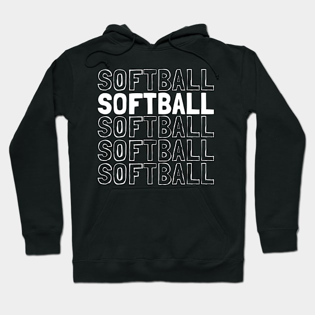 softball Hoodie by Tali Publik